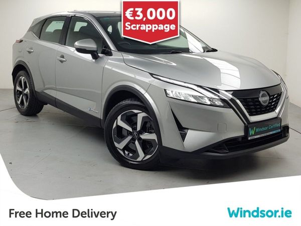 Nissan Qashqai MPV, Petrol Hybrid, 2023, Grey
