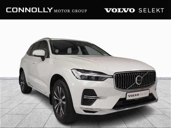 Volvo XC60 SUV, Petrol Plug-in Hybrid, 2023, White