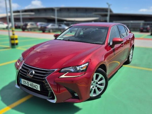 Lexus GS Saloon, Petrol Hybrid, 2017, Red