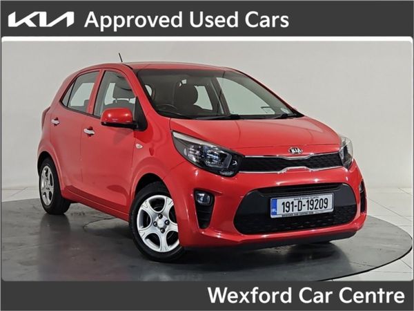 Kia Picanto Hatchback, Petrol, 2019, Red