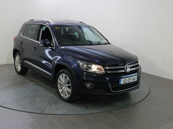 Volkswagen Tiguan SUV, Diesel, 2015, Blue
