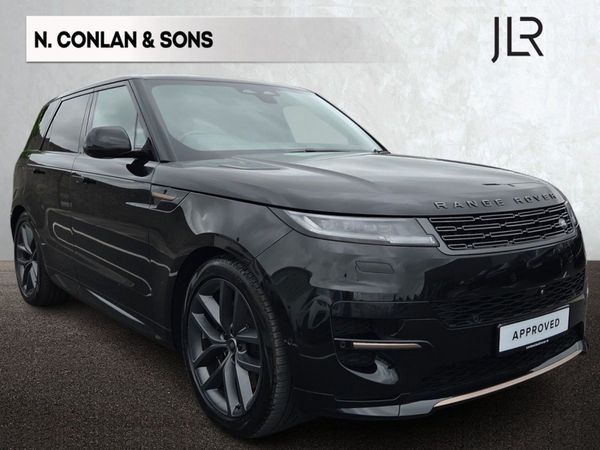 Land Rover Range Rover Sport SUV, Petrol Hybrid, 2024, Black