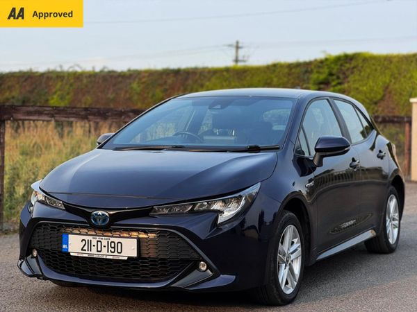 Toyota Corolla Hatchback, Petrol Hybrid, 2021, Blue