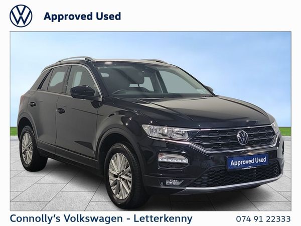 Volkswagen T-Roc SUV, Petrol, 2021, Black