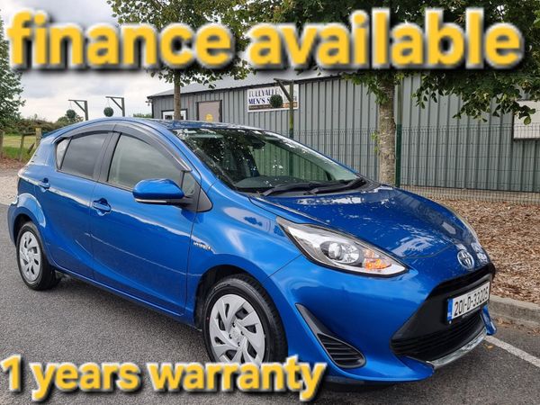 Toyota Aqua Hatchback, Petrol Hybrid, 2020, Blue