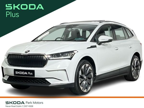 Skoda Enyaq SUV, Electric, 2022, White