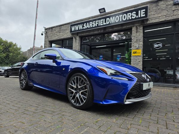 Lexus RC Coupe, Petrol Hybrid, 2016, Blue