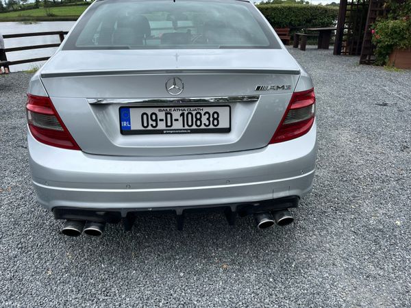 Mercedes-Benz C-Class Saloon, Petrol, 2009, Silver