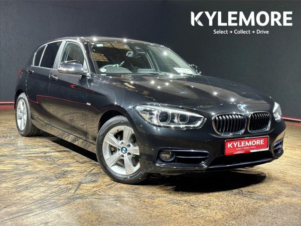 BMW 1-Series Hatchback, Petrol, 2017, Black