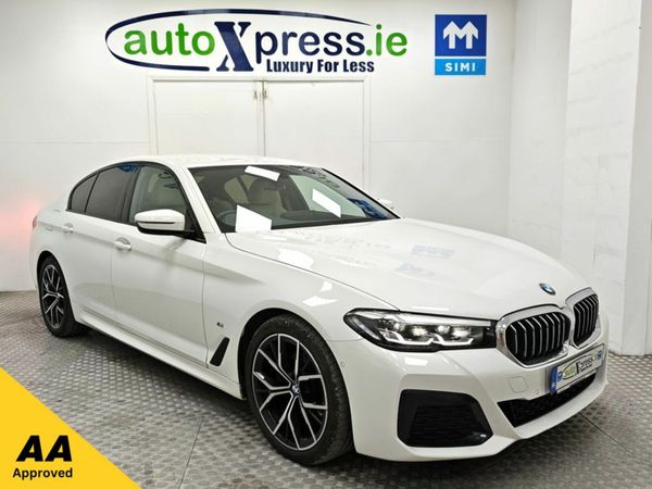 BMW 5-Series Saloon, Diesel, 2021, White