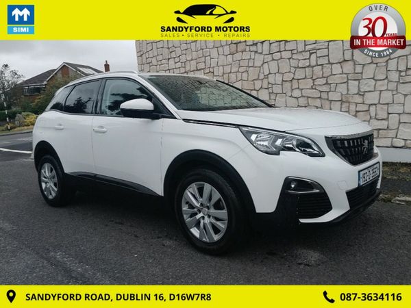 Peugeot 3008 MPV, Diesel, 2019, White