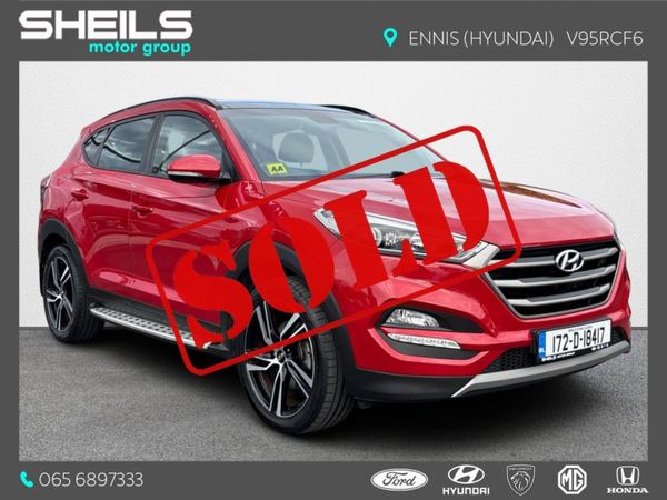Hyundai Tucson SUV, Diesel, 2017, Red