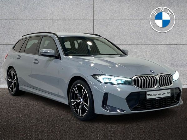 BMW 3-Series Estate, Petrol Hybrid, 2024, Grey