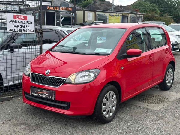 Skoda Citigo Hatchback, Petrol, 2014, Red