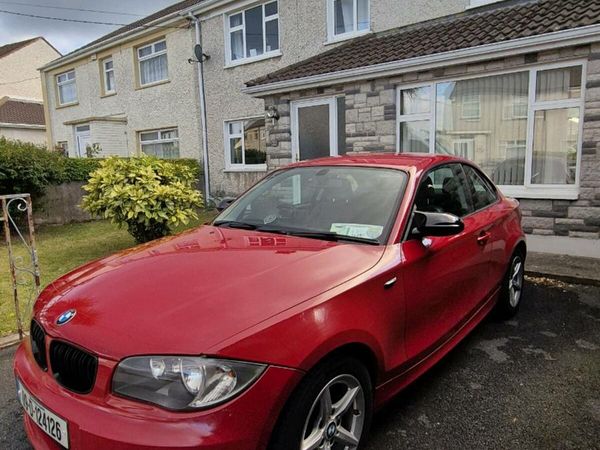 BMW 1-Series Coupe, Diesel, 2009, Red
