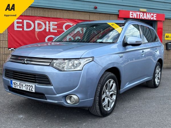 Mitsubishi Outlander SUV, Petrol Plug-in Hybrid, 2015, Blue