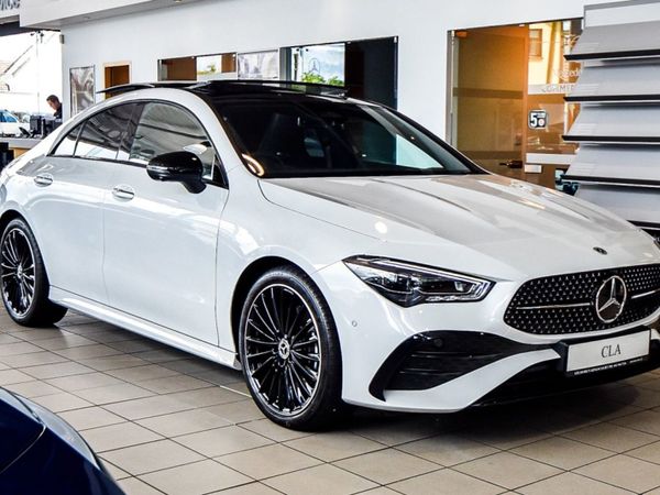 Mercedes-Benz CLA Coupe, Petrol Plug-in Hybrid, 2024, White
