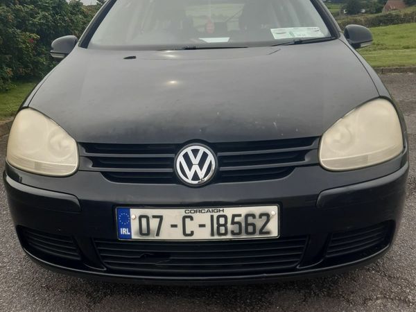 Volkswagen Golf Hatchback, Petrol, 2007, Black
