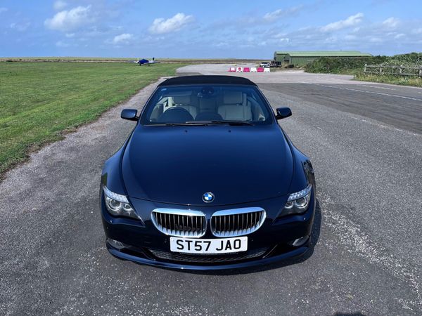 BMW 6-Series Convertible, Petrol, 2007, Blue