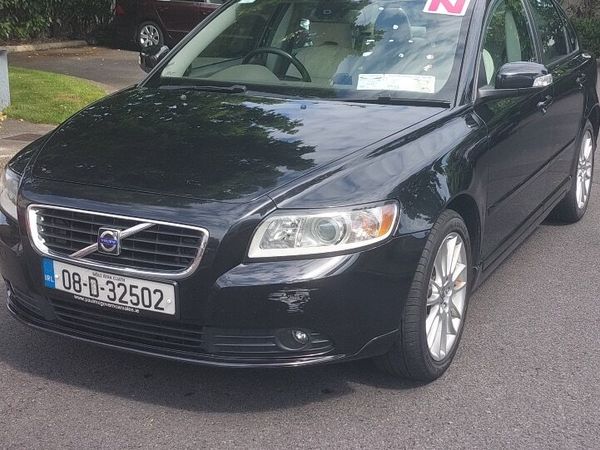 Volvo S40 Saloon, Ethanol Petrol, 2008, Black