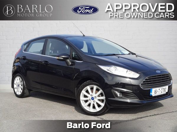 Ford Fiesta Hatchback, Petrol, 2016, Black
