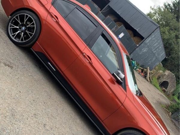 BMW 3-Series Saloon, Diesel, 2017, Orange