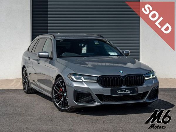 BMW 5-Series Estate, Diesel, 2023, Grey