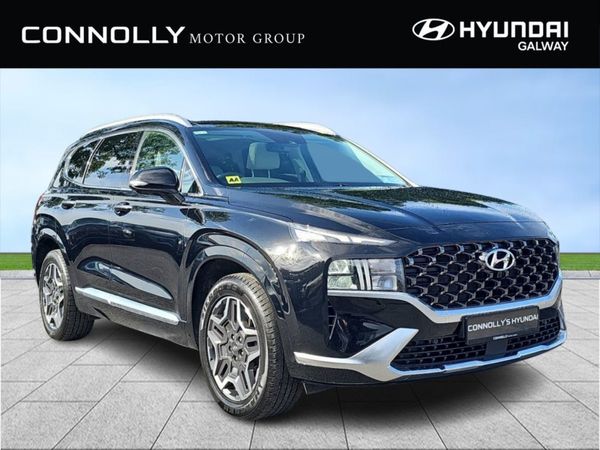 Hyundai Santa Fe SUV, Petrol Plug-in Hybrid, 2023, Black