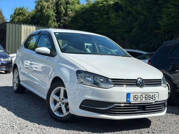 Volkswagen Polo Hatchback, Petrol, 2015, White