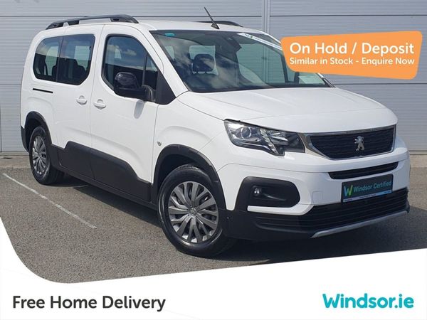 Peugeot Rifter MPV, Electric, 2023, White