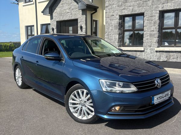 Volkswagen Jetta Saloon, Diesel, 2017, Blue