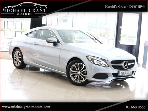 Mercedes-Benz C-Class Coupe, Diesel, 2016, Silver