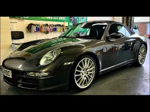 Porsche 911 Convertible, Petrol, 2005, Grey