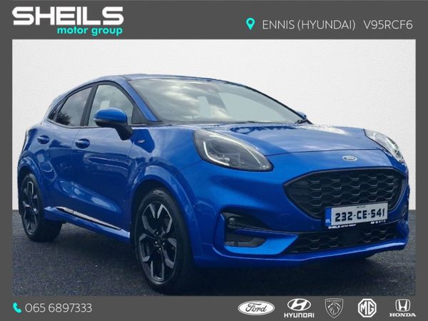 Ford Puma MPV, Petrol Hybrid, 2023, Blue