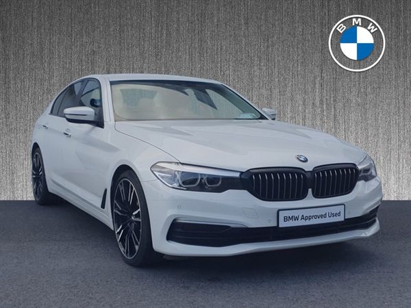 BMW 5-Series Saloon, Diesel, 2018, White