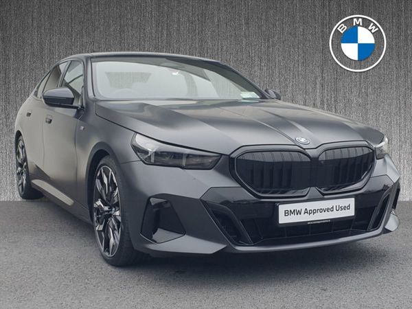BMW 5-Series Saloon, Petrol Plug-in Hybrid, 2024, Grey