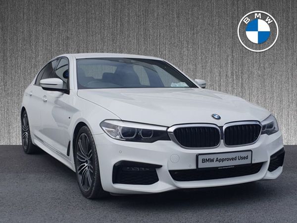 BMW 5-Series Saloon, Diesel, 2019, White