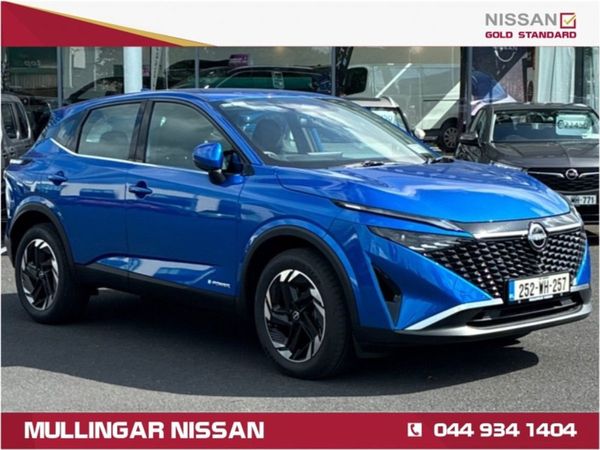 Nissan Qashqai SUV, Hybrid, 2025, Blue
