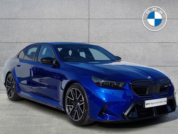 BMW M5 Saloon, Petrol Plug-in Hybrid, 2025, Blue