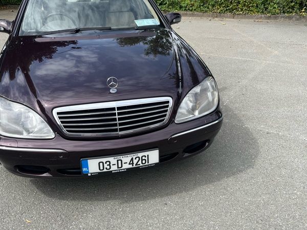 Mercedes-Benz S-Class Saloon, Petrol, 2003, Black