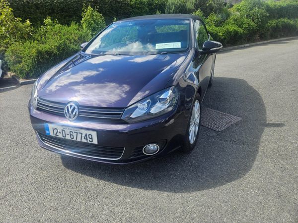 Volkswagen Golf Convertible, Petrol, 2012, Purple