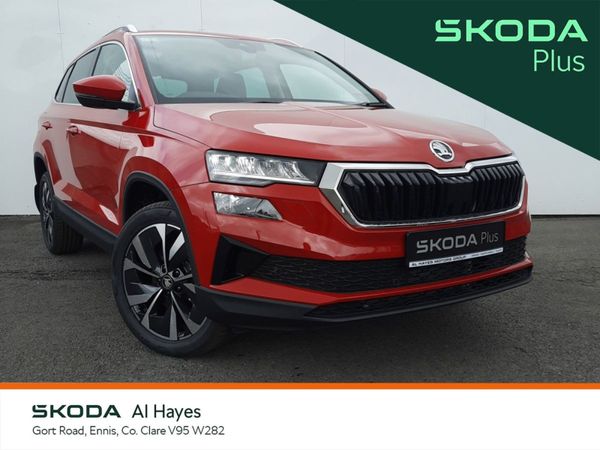 Skoda Karoq SUV, Diesel, 2025, Red