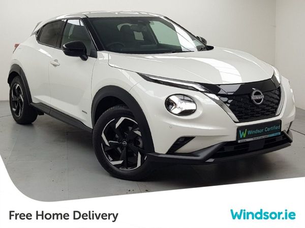 Nissan Juke SUV, Petrol Hybrid, 2023, White