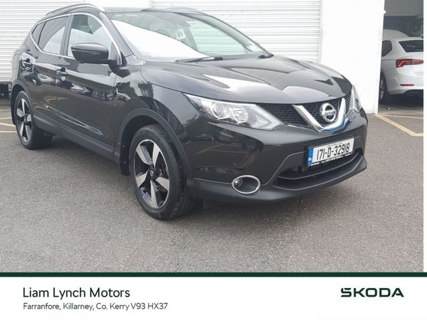 Nissan Qashqai SUV, Petrol, 2017, Black
