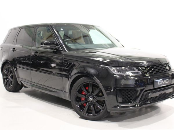 Land Rover Range Rover Sport SUV, Petrol Hybrid, 2020, Black