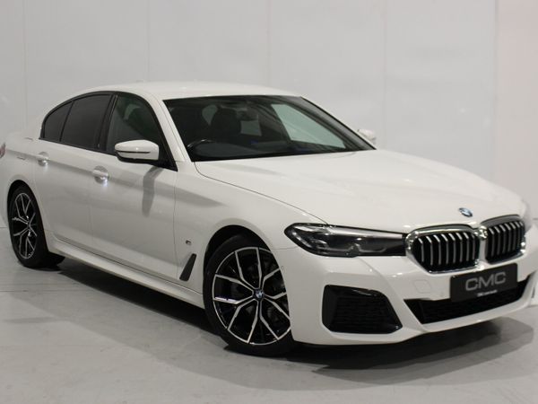 BMW 5-Series Saloon, Diesel, 2021, White