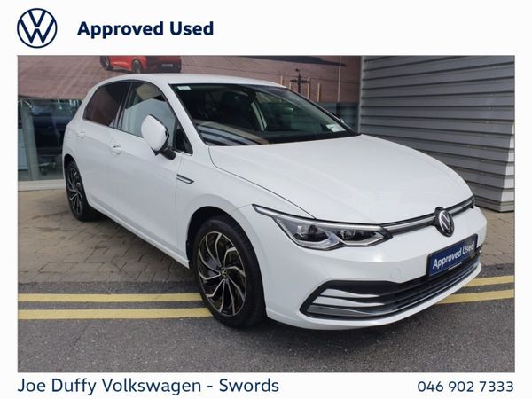 Volkswagen Golf Estate, Petrol Hybrid, 2023, White