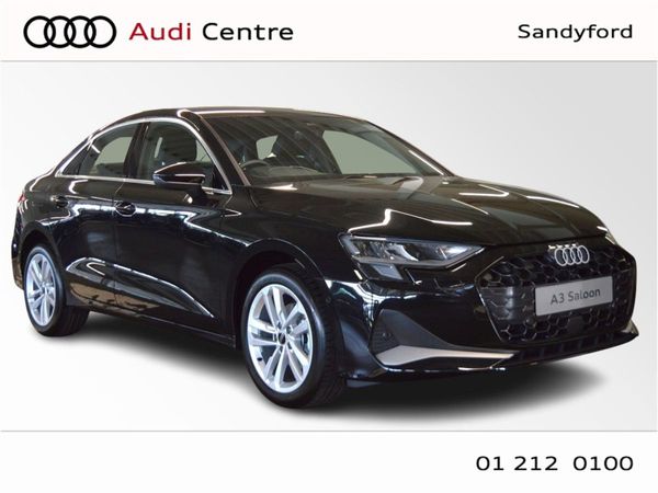 Audi A3 Saloon, Petrol, 2025, Black