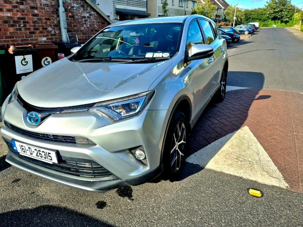 Toyota RAV4 SUV, Petrol Hybrid, 2016, Silver