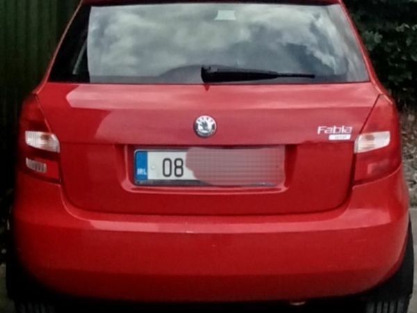 Skoda Fabia Hatchback, Petrol, 2008, Red
